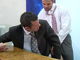 Sharp-dressed Office Worker Fucked In Doggy Style