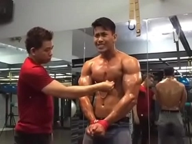 Asian gym slave nipples t.