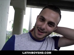 Straight Twink Latin Boy Paid Cash Fuck Gay Stranger POV - Tim Hanes, Valentino Nappystar
