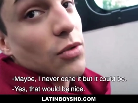 Latin Boy Paid Cash To Fuck Straight Stranger POV - Ricci, Angel