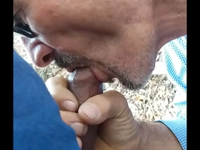 Four Eyed Latino Sucking My Cock
